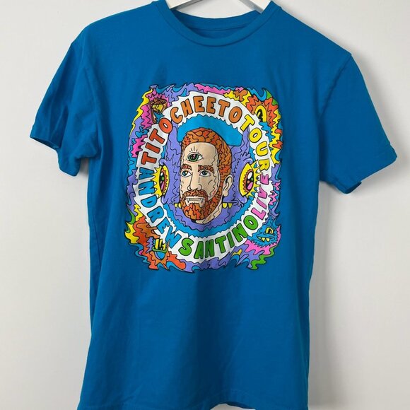 Andrew Santino Tito Cheeto Tour T-Shirt Size Small - Picture 1 of 3